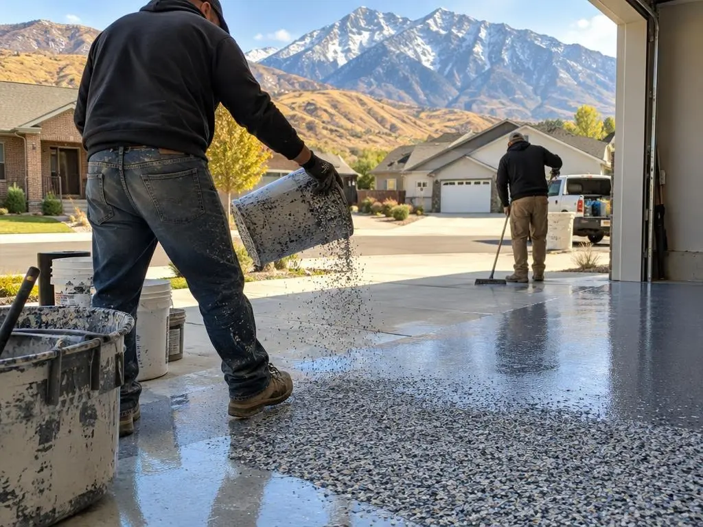Flake Epoxy Floors in Ogden, UT