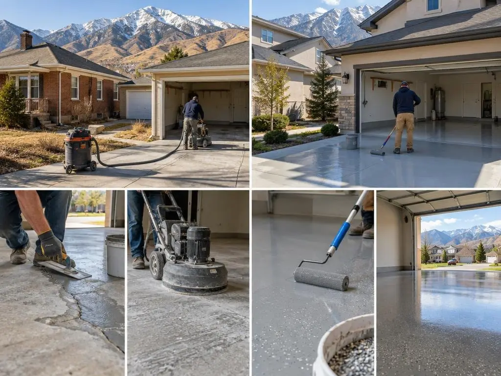 Garage Floor Epoxy in Ogden, UT