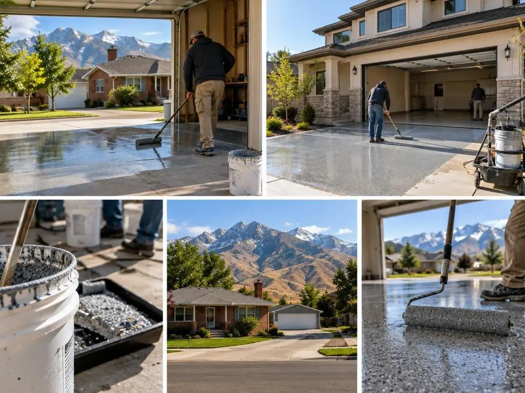 Polyaspartic Floor Coating in Ogden, UT